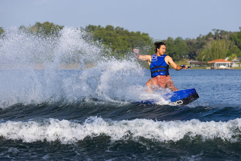 Man Wakeboarding