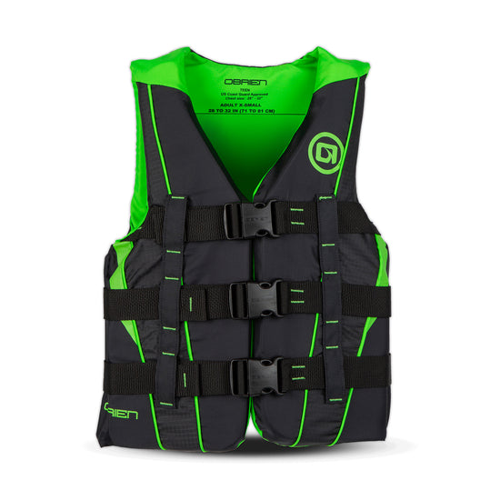 O'Brien Teen Nylon Life Jacket - Green